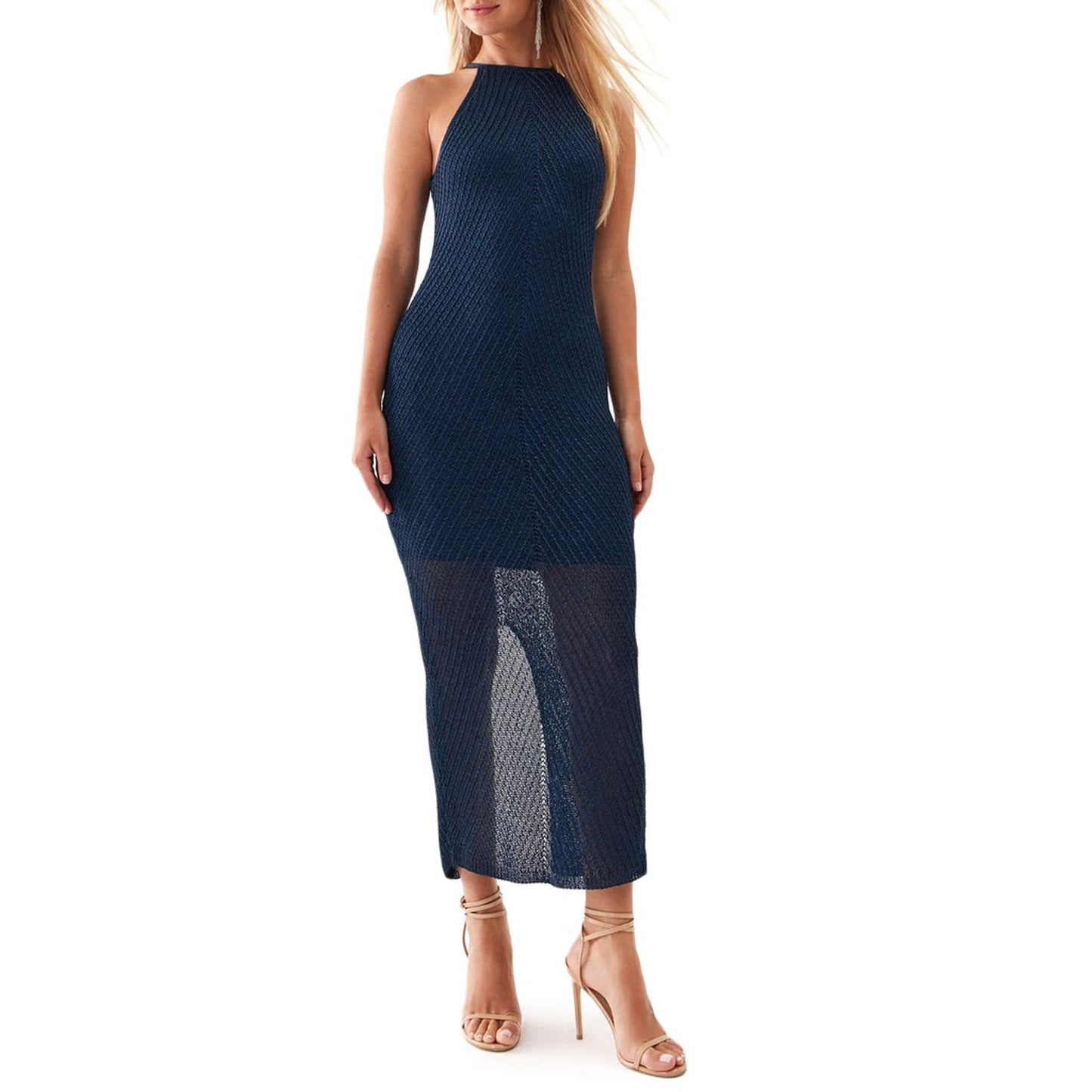 Robe Guess Élégante Bleue
