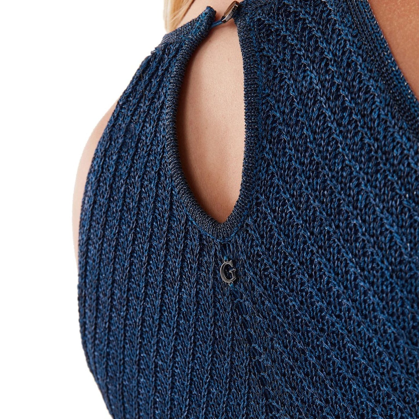 Robe Guess Élégante Bleue