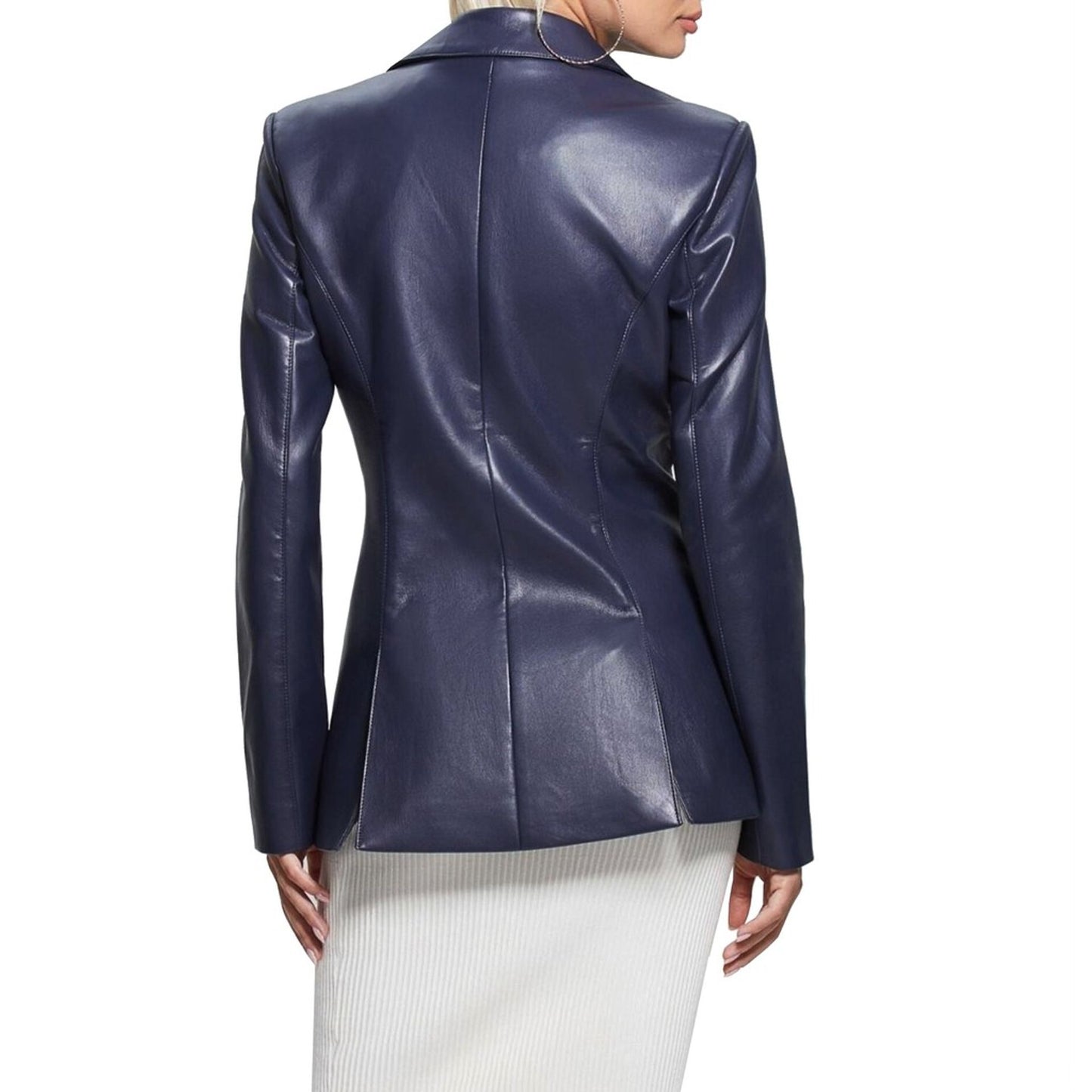 Veste Guess Cuir Bleue
